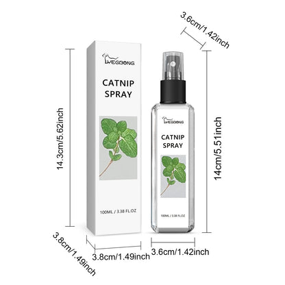 Yegbong Cat Mint Spray Cat Stress Relief And Vitality Enhancer Pet Health Care Spray