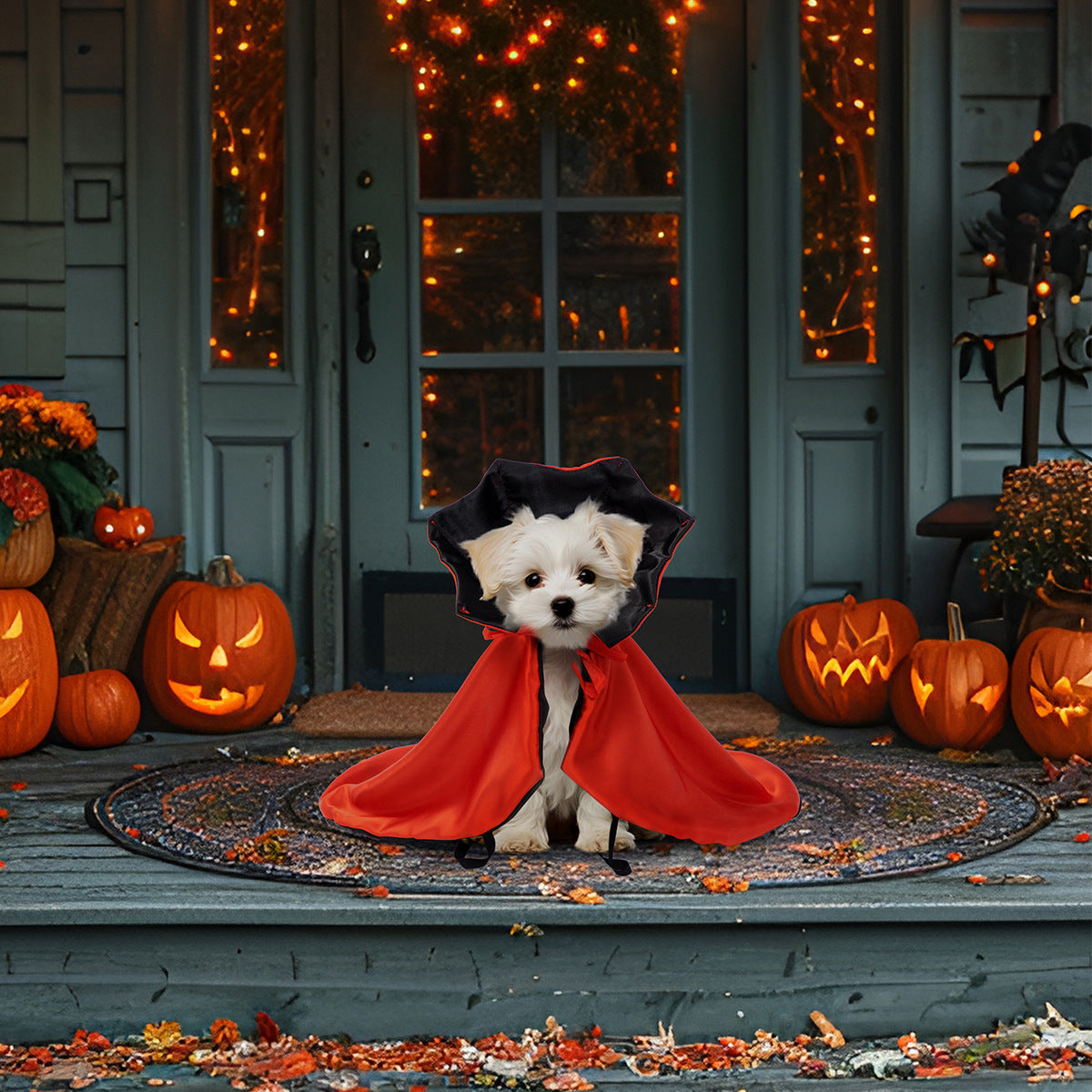 Pet Supplies Halloween Atmosphere Cloak