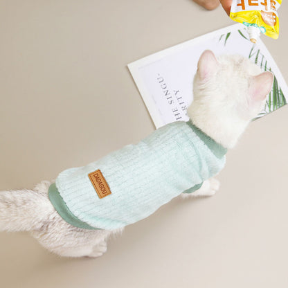 Autumn and Winter Clothes for Pet Dogs and Cats
