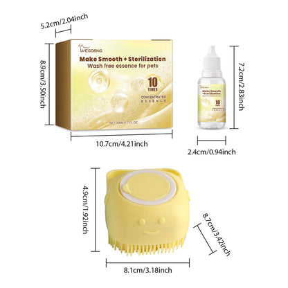 Pet Wash-free Serum Set Fragrance