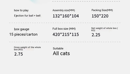Cat Relieving Boredom Interactive Self-Hi Toy