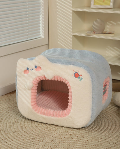 Pet Warm Closed Cat Nest