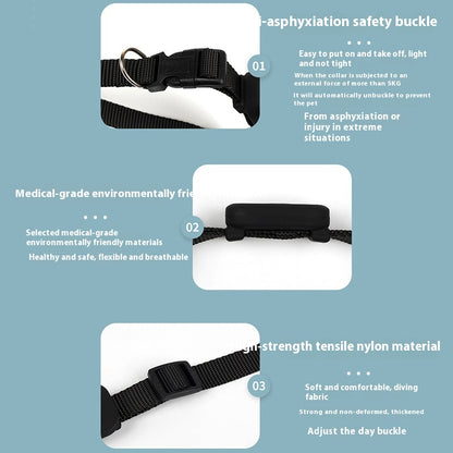 Smart Silicone Pet Collar Locator