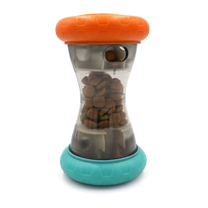 Pet Supplies Puzzle Relieving Stuffy Seat Bell Rolling Leakage Food Feeder