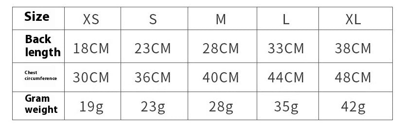 Dog Clothes Simple Camisole Thin Breathable Pet Clothes