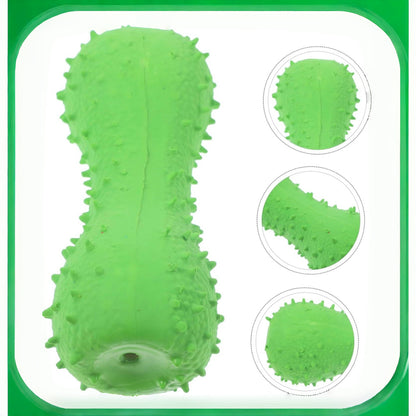 Pet Latex Toys Barbed Bone Sound Toy Tooth Cleaning