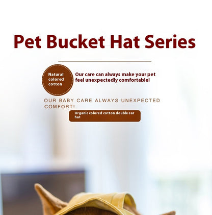 Summer Dog Hat Cat Wear-resistant Breathable Bucket Hat