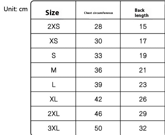 Personality Dogs and Cats Pet Clothing