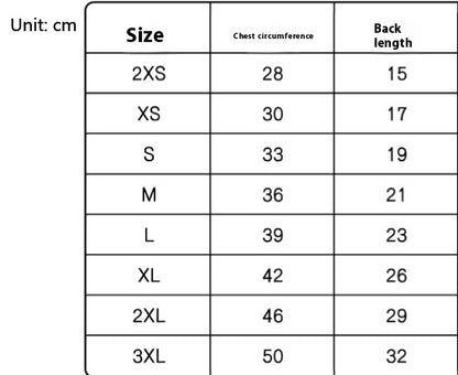 Personality Dogs and Cats Pet Clothing