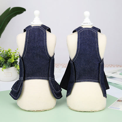 Spring And Summer Pet Clothes Big Bow Tie