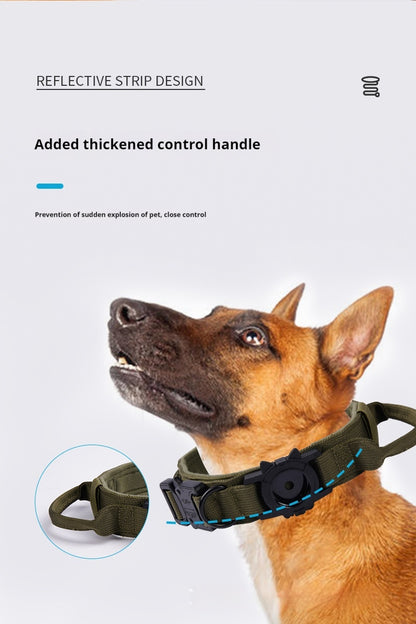 Tactical Collar Locator Protective Cover Dog Training Explosion-proof Collar