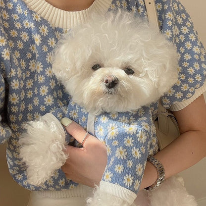 Cute and Simple Pet Dog Printing Clothes