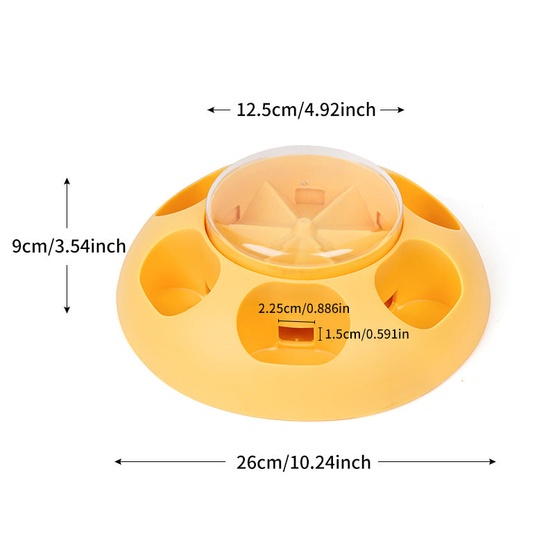 Pet Automatic Press Leakage Device Dog Food Training Leakage Toy