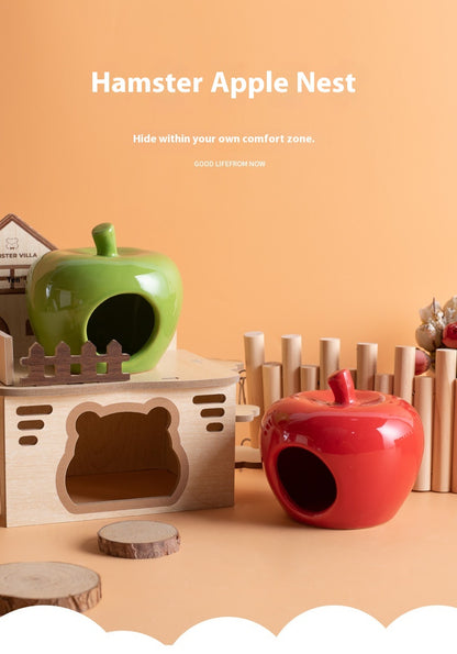 Hamster Nest Ceramic Shelter Universal