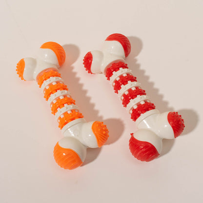 Interactive Dog Toy For Small Breeds Bone Shaped Puppy Chew Toys For Teething