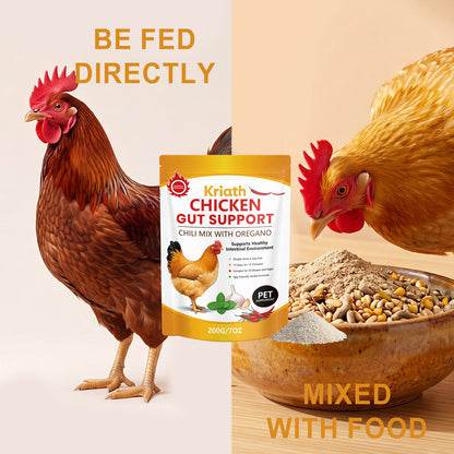 Kriath Nutritional Powder For Chickens Specialized Feed For Egg-Laying Chickens, Promotes Feeding And Aids In The Absorption Of Nutrients