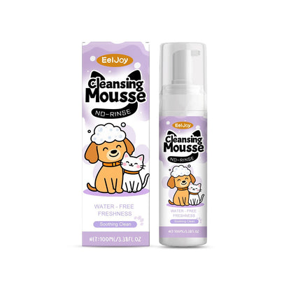 EELJOY No-Rinse Pet Face Cleansing Mousse, 100 ml