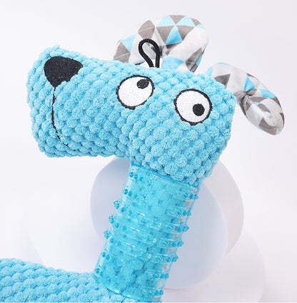 Dog Toys For Small Large Dogs Plush Dog Squeaky Toy Puppy Chew Toys Bite Resistant Pet Toy For Dogs Squeaker Toys