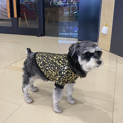 Spring And Summer Pet Dog Bronzing Style Clothes