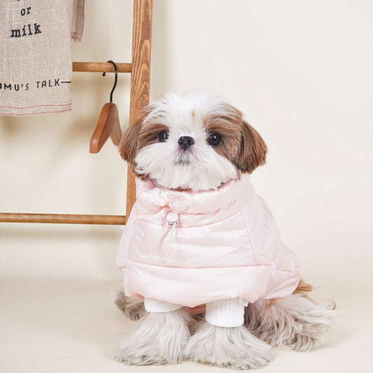 Pomeranian Bichon Frise West Highland White Terrier and Shih Tzu Size Thick Cotton Cape - Pet Clothing