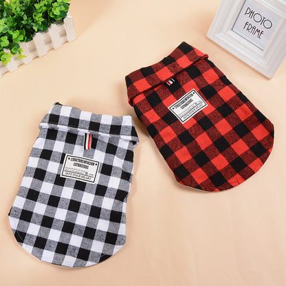Chinese Style Two-Legged Shirt - Pet Clothing