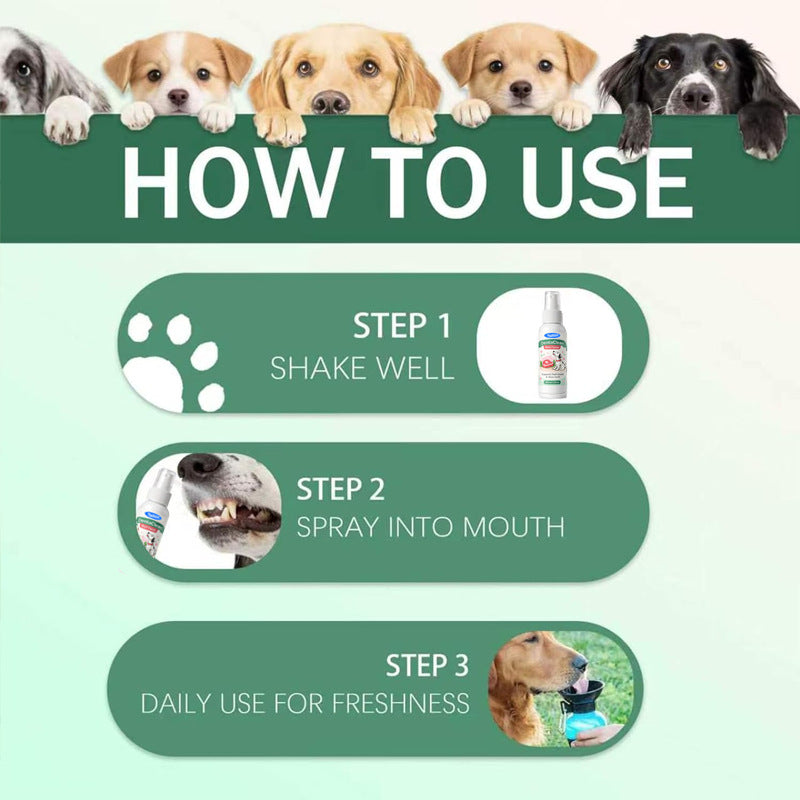 Dental Spray Advanced Oral Care Pet Tooth Spray