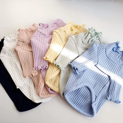 Puppy Clothes Bottoming Thin Knitted Sweater