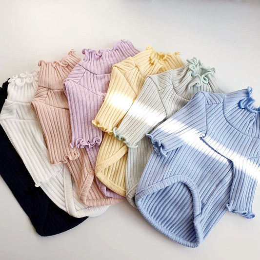 Puppy Clothes Bottoming Thin Knitted Sweater