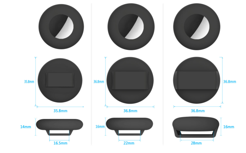 Silicone Tracker Pet Collar Anti-lost Locator Protective Shell