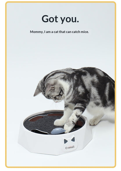 Plush Little Mouse Cat Turntable Automatic Electric Pet Toy For Cats