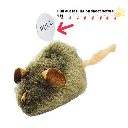 Cat Toy Plush Simulation Sound Little Mouse Pet Products