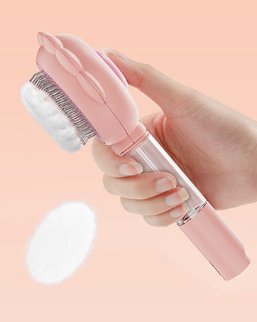 Spray Cat Brushes For Indoor Cats With Release Button Cat Brush For Shedding Massage Grooming Self Cleaning Slicker Brush For Dogs Cats Pet Brush Comb For Long Short Hair Cats Remove Loose Fur
