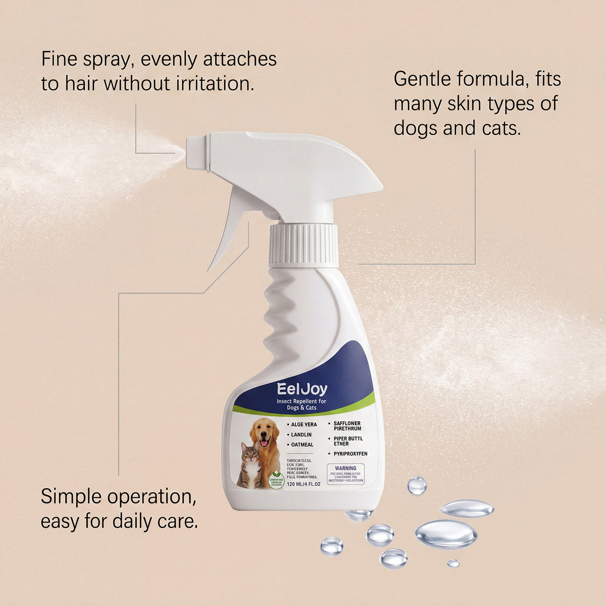 Special Insect Repellent For Dogs And Cats