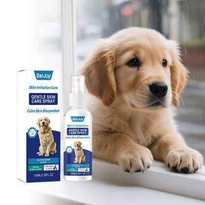 Eeljoy Pet Skin Care Spray Gentle Care For Cats And Dogs' Skin, Comfortable Daily Cleaning And Moisturizing Skin Care Spray