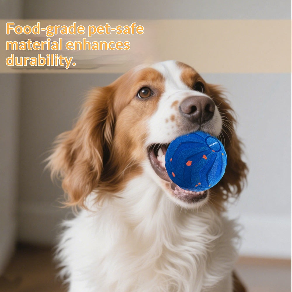 New Electric Smart Waterproof Bite-Resistant ETPU Pet Dog Boredom-Relieving Chew Bouncing Toy Ball