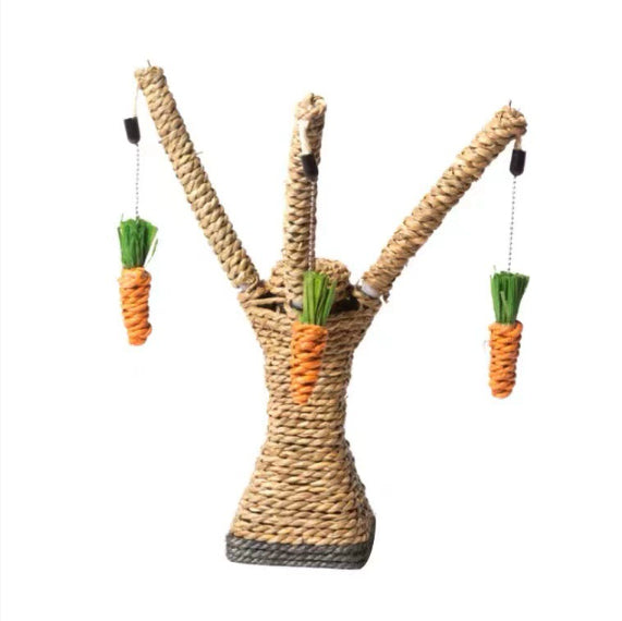 Theclimbing frame sisal rope scratchingtoytoys, sisal grinding claws scratching post platform pet supplies