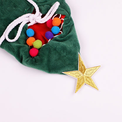 Christmas Halloween Turned Funny Cat Clothes Cloak