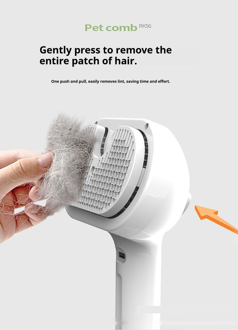 Spray Detangling Comb Grooming Tool Cleaning Cat Dog Pet Supplies