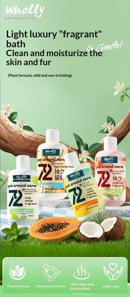 Plant-Extract Pet Shampoo 500 Ml Rich Fragrance