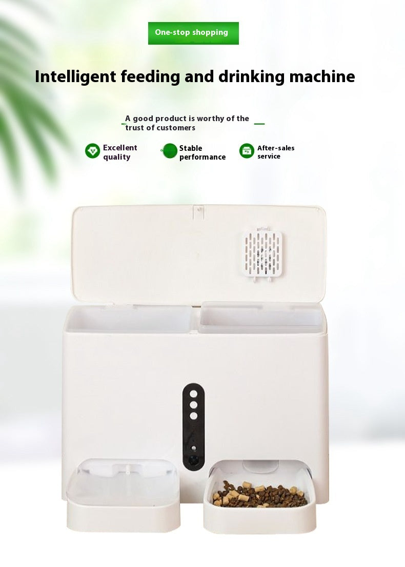 Pet Intelligent Feeding And Drinking All-in-one Machine