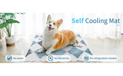 Pet Ice Pad Summer Dog House Cat Sleeping Mat Dog And Cat Cooling Gel Pad Dirty And Cool Feeling Resistant Sleeping Mat