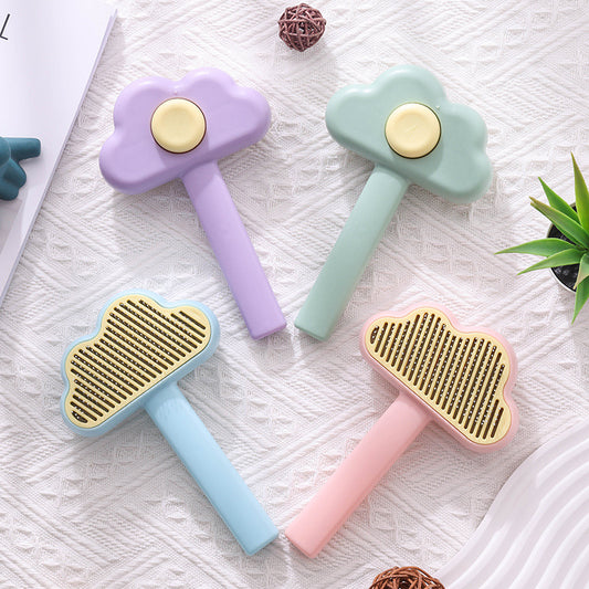 Cloud Pet Comb Cat Comb Pet Brushing Pet Self-Cleaning Needle Comb Pet Hair Remover Pet Comb Batch