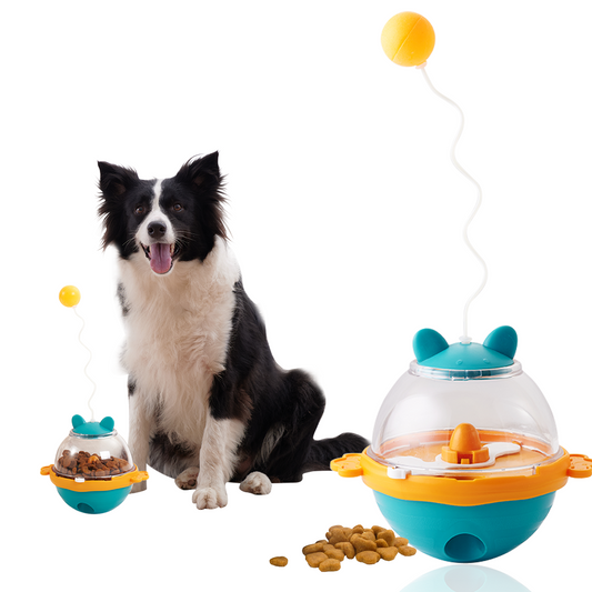 Guardians Tumbler Pet Toy Cat Leaky Food Toy Interactive Dog Cat Toy Food Treat Dispensing Toys, Slow Feeder Treat...