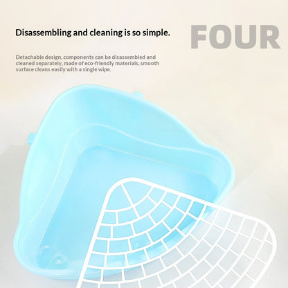 Pet Bunny Triangle Toilet Supplies Potty