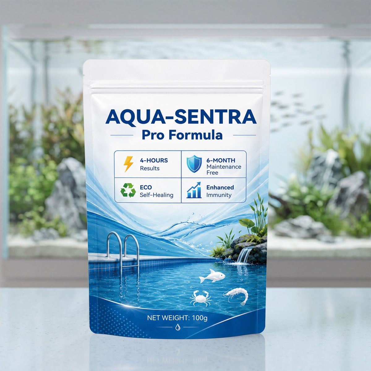 Water Clarifying Powder Daily Household Aquarium Mild Purification Clear Water Quality Fish Tank Water Purification Cleaning Powder