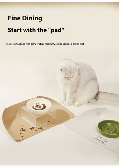 Anti-spill Placemat Pet Cat Waterproof And Oil-proof