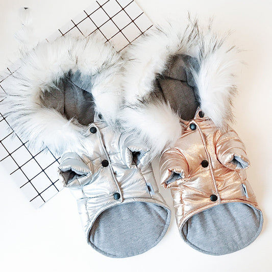 Dog Clothes Winter Clothes Padded Pet
