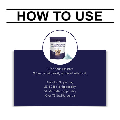 Breath-Freshening Tooth Powder For Dogs
