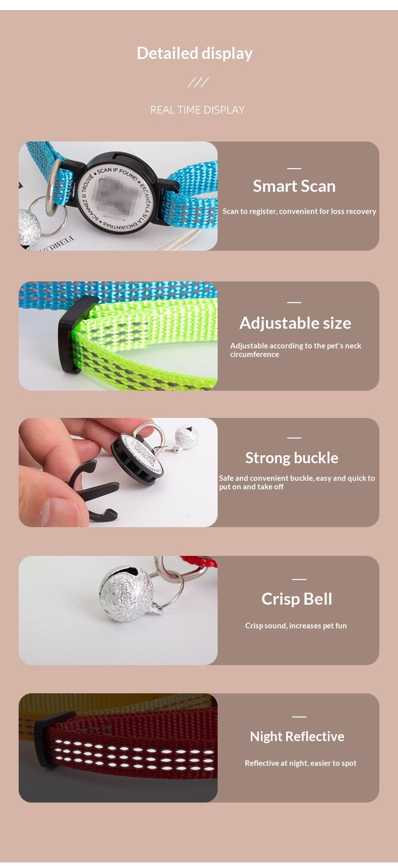 Smart Pet Collar for Cats