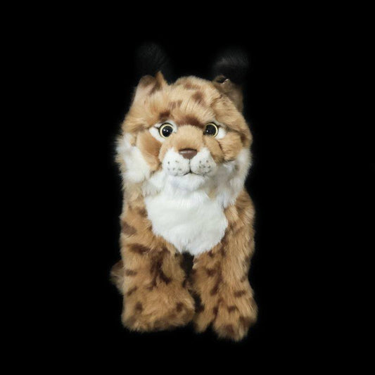Lynx Plush Toy Doll Realistic Wild Animal